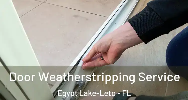  Door Weatherstripping Service Egypt Lake-Leto - FL