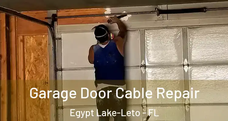  Garage Door Cable Repair Egypt Lake-Leto - FL