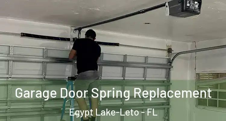  Garage Door Spring Replacement Egypt Lake-Leto - FL