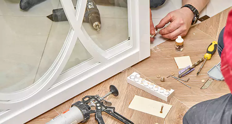Interior Patio Door Casing Repair in Egypt Lake-Leto, FL