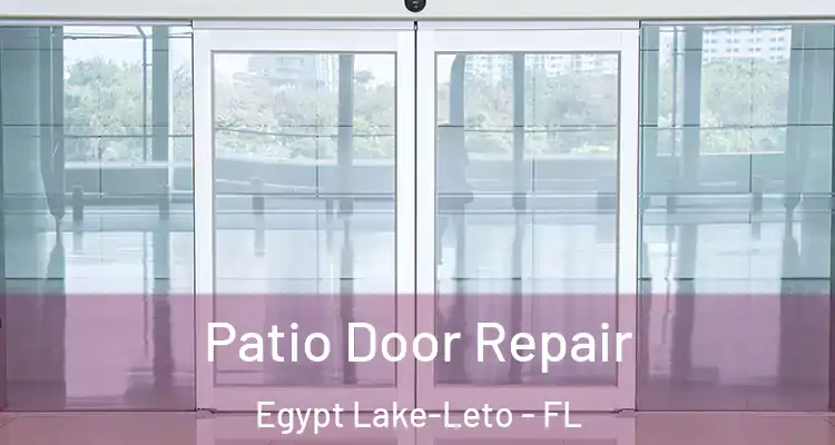  Patio Door Repair Egypt Lake-Leto - FL