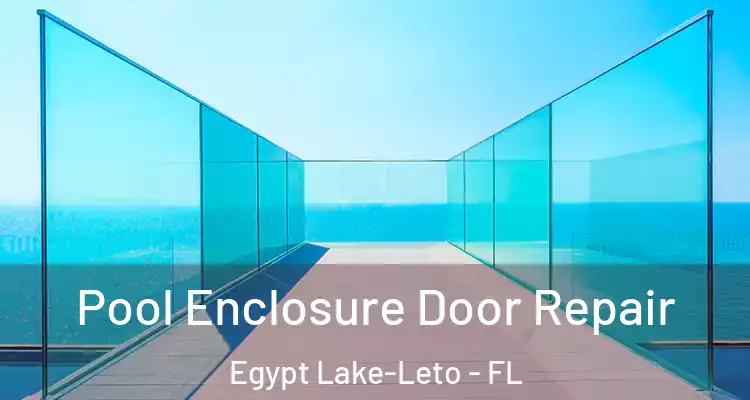  Pool Enclosure Door Repair Egypt Lake-Leto - FL