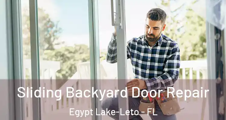 Sliding Backyard Door Repair Egypt Lake-Leto - FL
