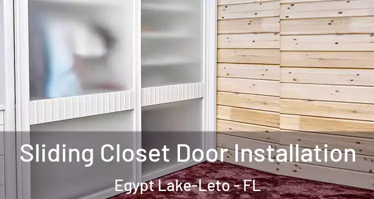  Sliding Closet Door Installation Egypt Lake-Leto - FL